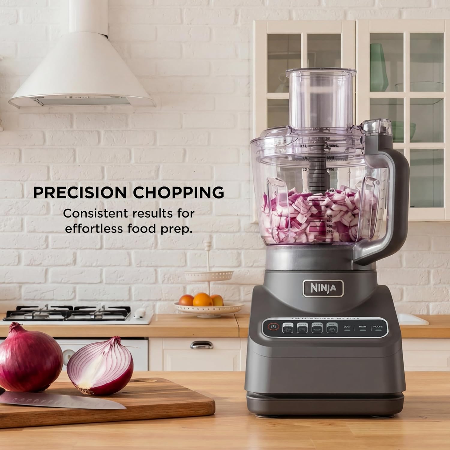 Ninja Food Processor, Professional Plus, 1000 Peak Watts, 4 Functions for Chopping,…