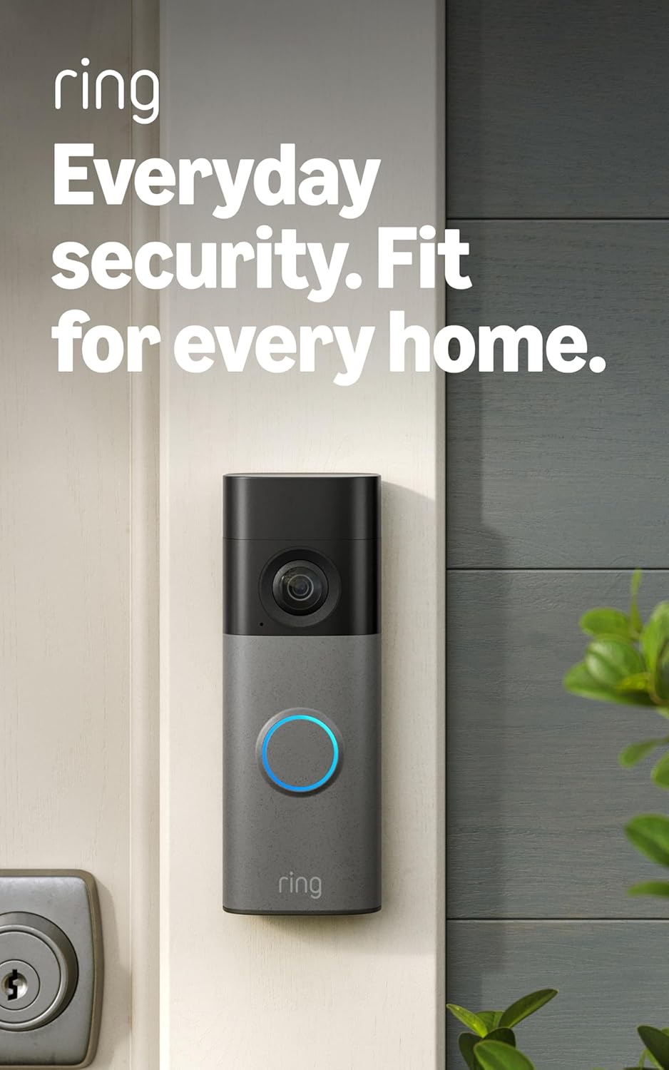 Ring Battery Doorbell (newest model) — Retinal 2K w/ wide-angle video, up to 6x Enhanced…